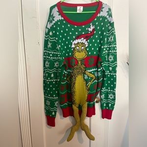 Dr Seuss Grinch Christmas sweater- XL